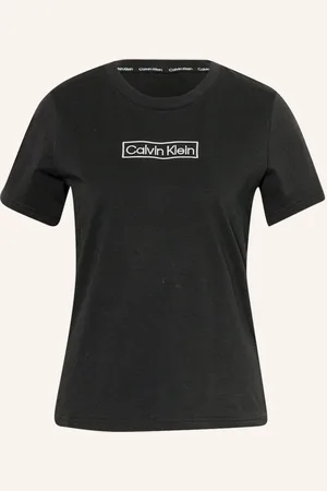 Calvin Klein Pohodlné Domácí Tričko Reimagined Heritage černá