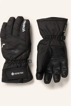 Reusch Lyžařské Rukavice Tommy Gore Tex černá bílá