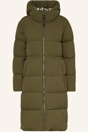Woolrich Parka Matt tmavě zelená
