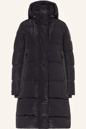Canada Goose Péřový Kabát Byward S Odnímatelnou Kapucí černá