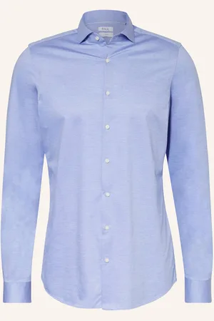 PAUL Košile Slim Fit S Extra Dlouhým Rukávem tmavě modrá