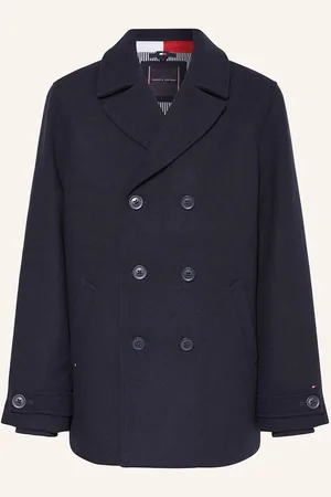 Tommy Hilfiger Caban Kabát tmavě modrá