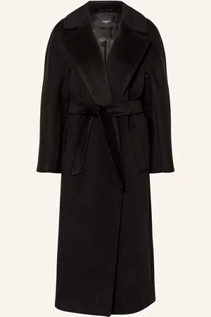 Max Mara Kabát Tempera černá