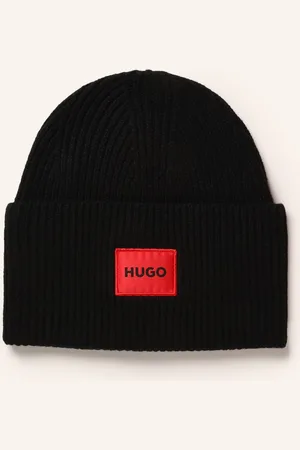 HUGO BOSS Čepice Saffa černá červená