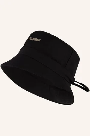 Jacquemus Klobouk Bucket Hat Le Bob Gadjo černá