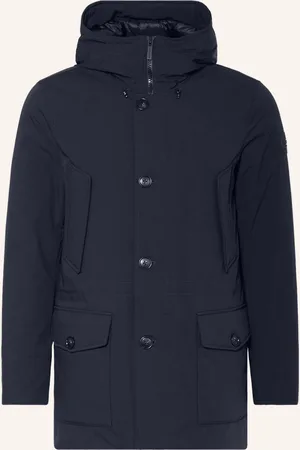 Woolrich Péřová Bunda tmavě modrá