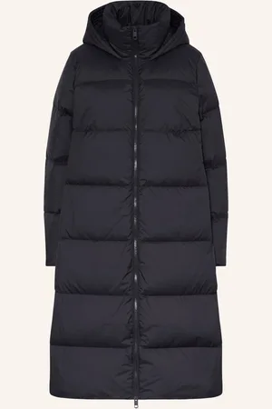 Tommy Hilfiger Péřový Kabát tmavě modrá