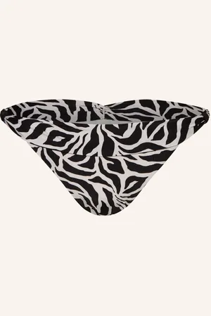 Banana Moon Basic Bikinové Kalhotky Zebras Mivra černá režná