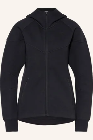 Nike Mikinová Bunda černá