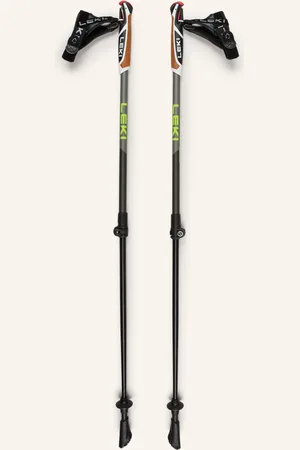 Leki Hole Pro Nordic Walking Spin Shark Sl černá šedá neonově zelená