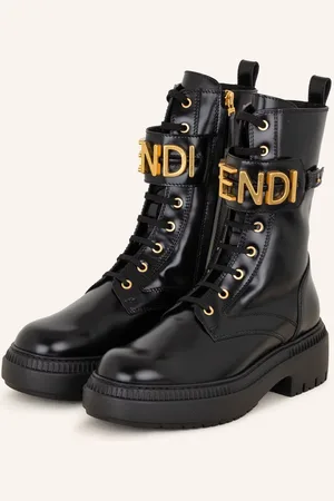 Fendi Biker Boots černá