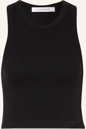 by Aylin Koenig Cropped Top Reyna černá