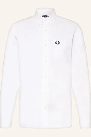 Fred Perry Košile Regular Fit bílá