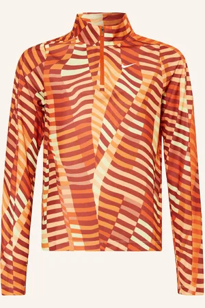 Nike Tričko S Dlouhým Rukávem tmavě oranžová oranžová tmavě oranžová