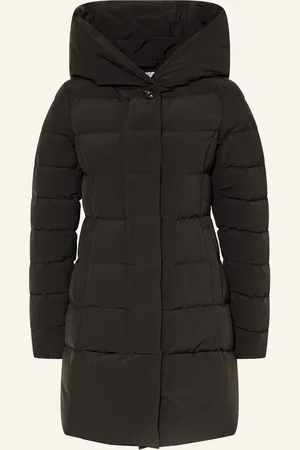 Woolrich Péřový Kabát Prescott černá