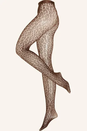 Wolford Punčocháče Leo Lace