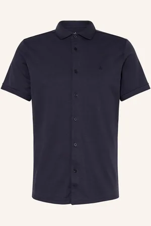 Ragman Košile S Krátkým Rukávem Modern Fit tmavě modrá