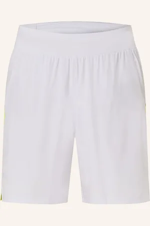 Under Armour Běžecké Šortky 2 V 1 Ua Launch Elite světle šedá neonově žlutá