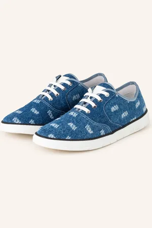 MCM Sneakersy Semblas modrá