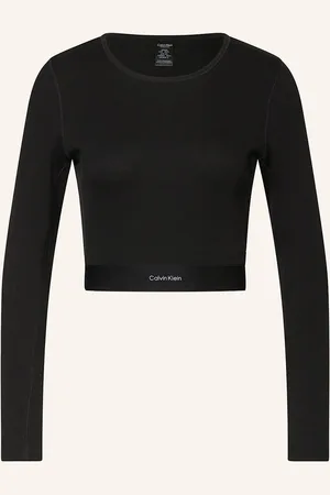Calvin Klein Pohodlné Domácí Tričko černá