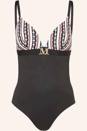 Max Mara Plavky Cristal černá krémová světle červená
