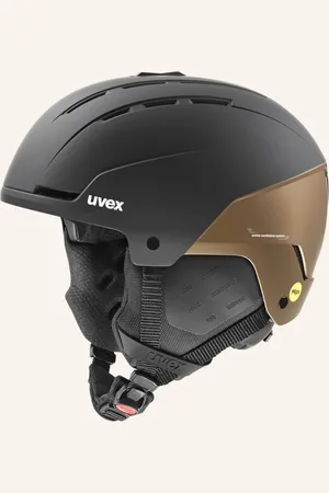 Uvex Lyžařská Helma Stance Mips černá zlatá