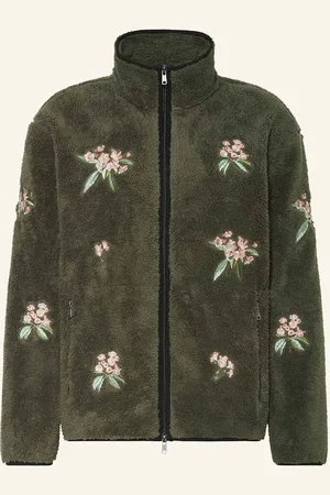 Woolrich Bunda Z Umělé Kožešiny tmavě zelená