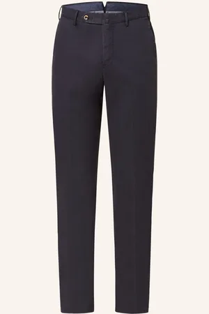 PT Torino Chino Kalhoty Slim Fit tmavě modrá