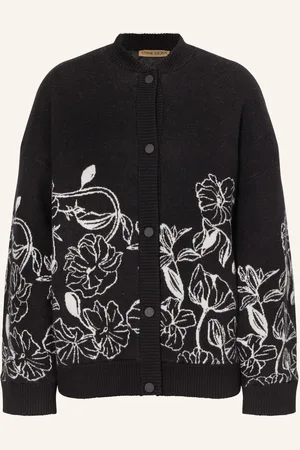 STINE GOYA Blouson černá bílá