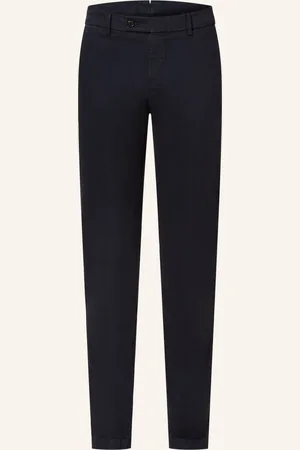 Berwich Chino Kalhoty Extra Slim Fit tmavě modrá