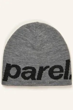 Parel. Čepice Nova šedá černá