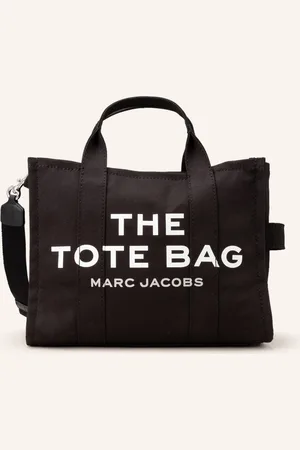 Marc Jacobs Shopper The Medium Tote Bag Canvas černá bílá