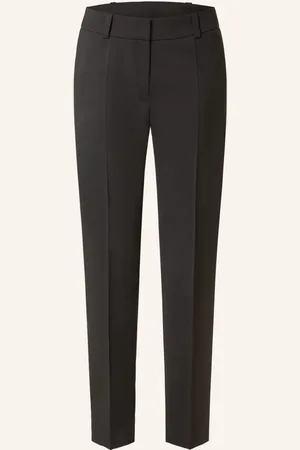 HUGO BOSS Kalhoty Hetana černá
