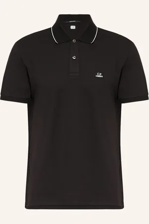 C.P. Company Polokošile Z Piké Regular Fit černá