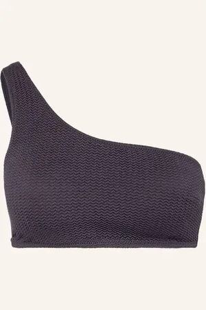 Seafolly One Shoulder Horní Díl Bikin Sea Dive černá