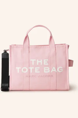 Marc Jacobs Shopper The Medium Tote Bag Canvas růžová bílá