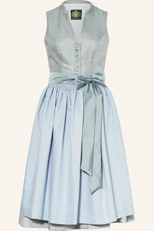 Hammerschmid Dirndl Walchsee tmavě modrá mátová