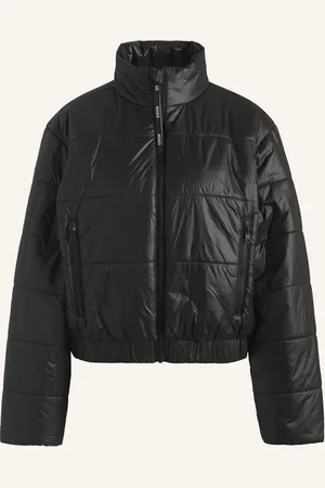 HUGO BOSS Prošívaná Bunda Felara černá