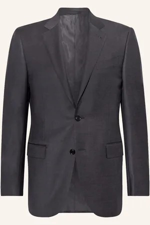 Ermenegildo Zegna Sako Milano Slim Fit tmavě šedá