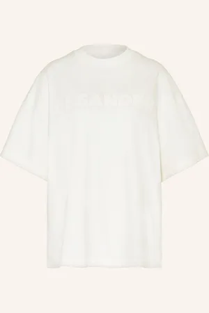 Jil Sander Oversized Tričko bílá
