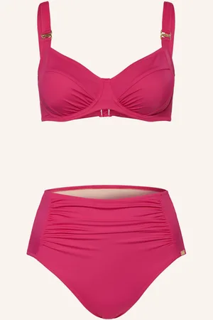 Charmline Bikiny S Kosticemi Uni růžová