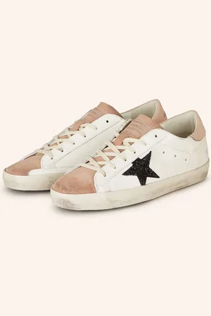 Golden Goose Sneakersy Super-Star krémová růžová tmavě modrá