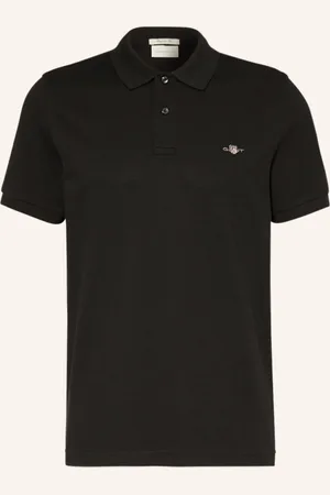 GANT Polokošile Z Piké Regular Fit černá