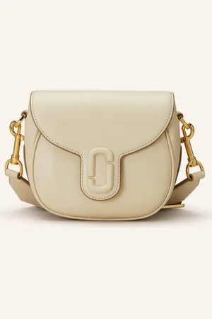 Marc Jacobs Kabelka Přes Rameno The Small Saddle krémová