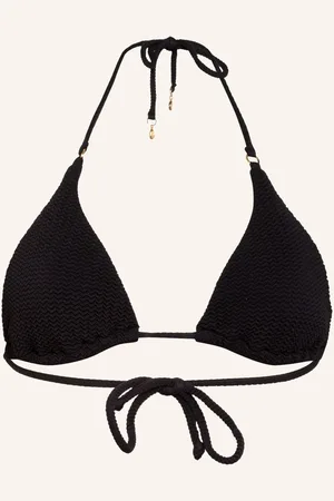 Seafolly Trojúhelníkový Horní Díl Bikin Sea Dive černá