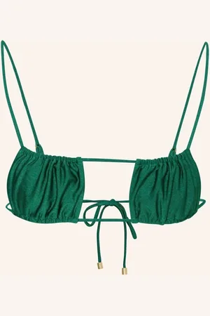 JANTHEE Berlin Bandeau Bikini Top Vicca zelená