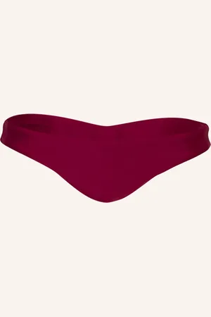 PilyQ Basic Bikinové Kalhotky Zen tmavě červená