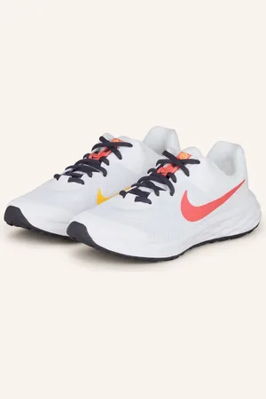 Nike Sneakersy Revolution 6 bílá oranžová světle červená