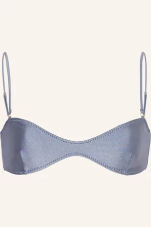 JANTHEE Berlin Horní Díl Bralette Bikin Jaz černošedá