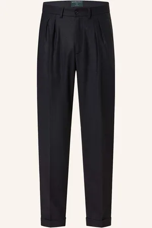 Boglioli Chino Kalhoty Slim Fit tmavě modrá